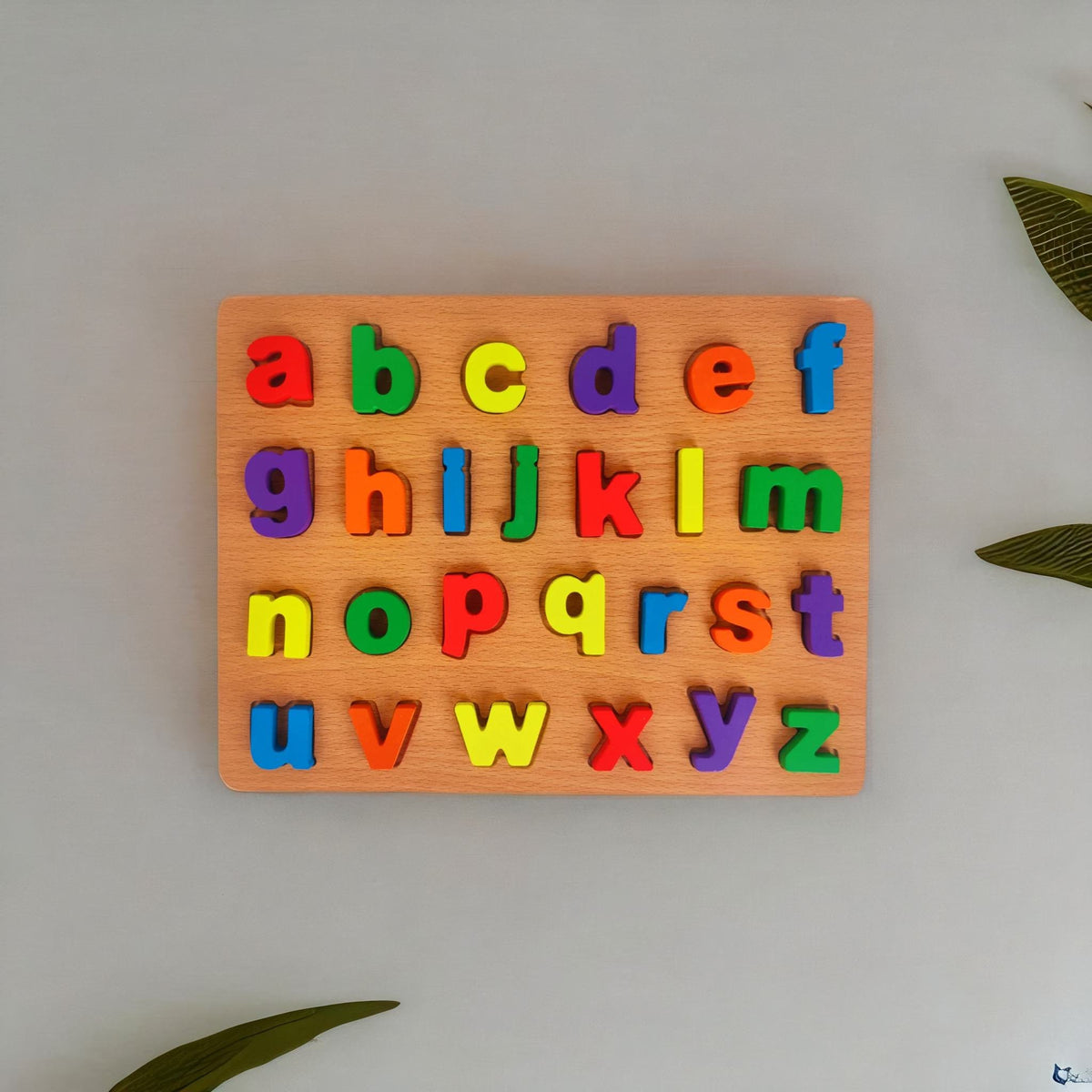 Alphabet Puzzles - 3D Wood Alphabet / Number / Shape Puzzle Set