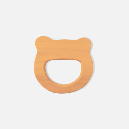 Bunny Head Shape Neem Wood Teether