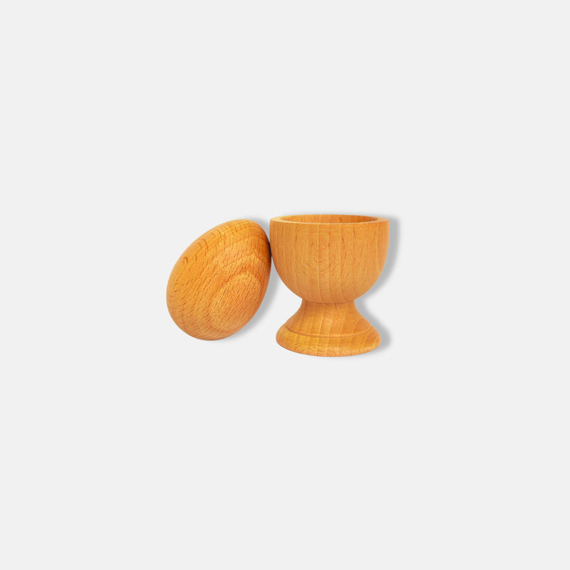 Erenjoy Natural Wooden Egg and Peg Set