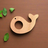 Whale Shape Neem Wood Teether