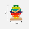 Erenjoy Wooden Montessori Stacking Clock