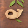 Whale Shape Neem Wood Teether