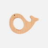 Organic Premium Beechwood Whale Teether