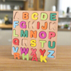 Wooden Alphabet, Number, and Shape Puzzles tray for Toddlers - 3 in one Gift Set