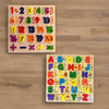 Montessori Magic Combo: Alphabet, Number & Visuals Board Set