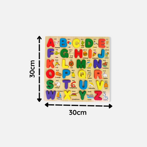 Montessori Magic: Alphabet & Visuals Board