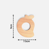 Mango Shape Neem Wood Teether