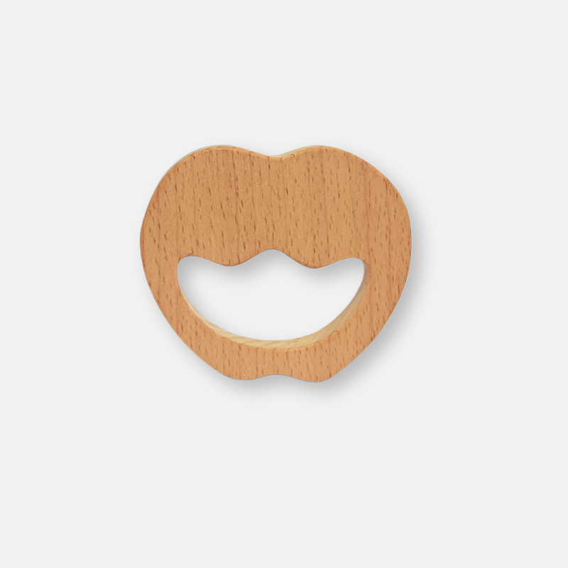 Organic Premium Beechwood Apple Teether 1