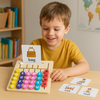 Wooden Word Builder Puzzle – Phonics Learning Toy