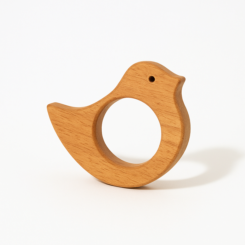 Bird Shape Neem Wood Teether