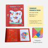 Tangram Treasures: Magnetic Puzzle Delight