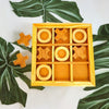 Erenjoy Natural Wooden X and O Tic Tac Toe