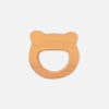 Bunny Head Shape Neem Wood Teether-4
