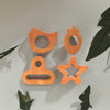 Erenjoy Neem Wood Teethers - Bird, Strawberry, Pacifier, Star Shapes