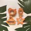 Erenjoy Neem Wood Teethers - Bird, Strawberry, Pacifier, Star Shapes