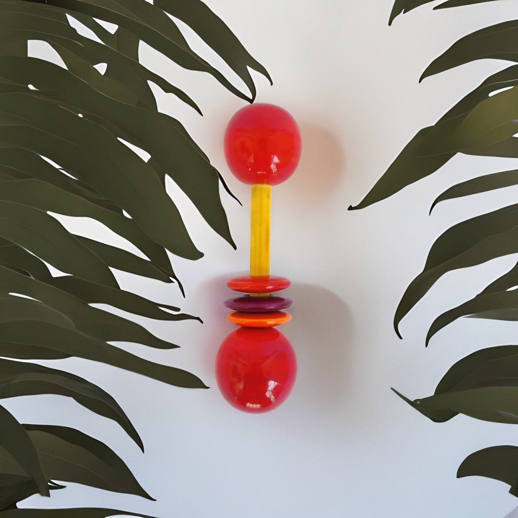 Colored Dumbbell Rattle for Fine Motor Skills Development – Erenjoy