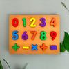 Erenjoy Wooden Number Board - Learn and Count