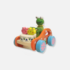 Frog Drummer - Montessori push and pull car