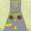 Wooden Car Combo: 3 Fruity Vehicles & 3 Classic Cars