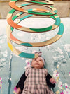 Monochrome Magic Spinner - Mesmerizing Cot hanging Spiral Toy