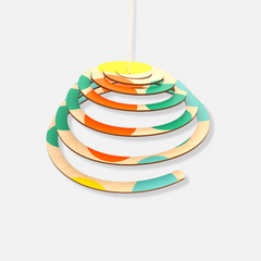 Monochrome Magic Spinner - Mesmerizing Cot hanging Spiral Toy