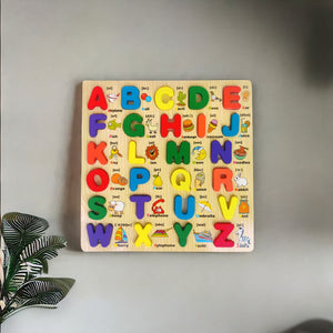 Montessori Magic: Alphabet & Visuals Board