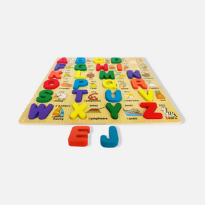 Montessori Magic: Alphabet & Visuals Board