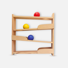 Montessori Wooden Ball Tracker: A Developmental Journey for Babies & Toddlers