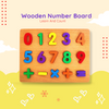 Wooden Number Board - Learn and Count