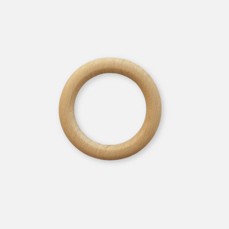 Organic Premium Beechwood Ring Shape Teether