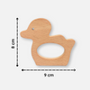 Organic Premium Beechwood Duck Teether 2