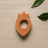 Strawberry Shape Neem Wood Teether