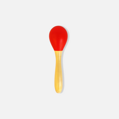 Red Maracas Rattle - Vibrant Musical Shaker for New Born