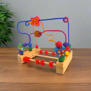 Wooden Beads Maze - Montessori Educational Toy for Babies