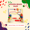 Wooden Beads Maze - Montessori Educational Toy for Babies