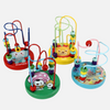 Wooden Mini Bead Maze Toy Assorted Colors: Engaging Fine Motor Skill Development