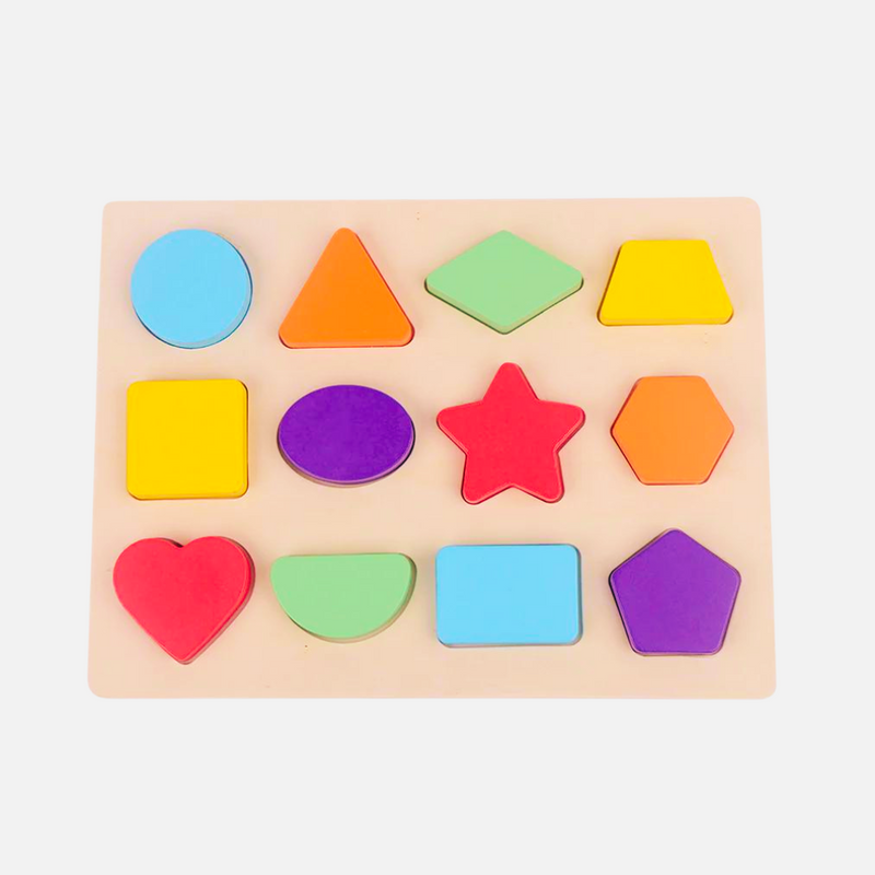 Wooden Shape Sorting Puzzle Board 1