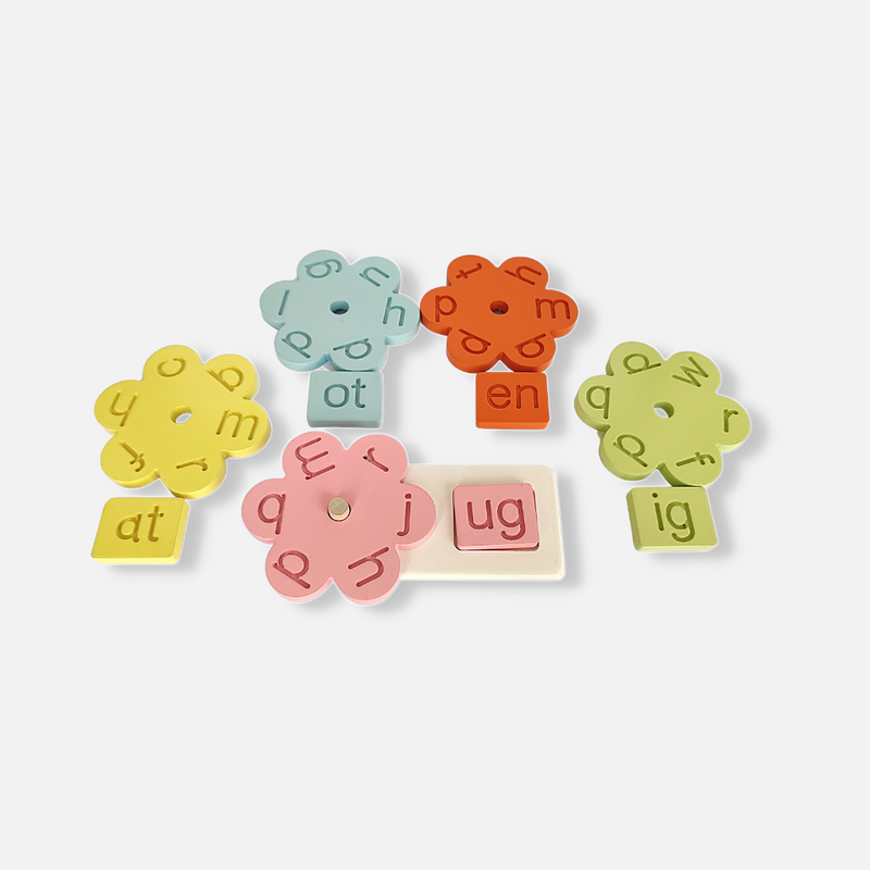 Wooden Three-Letter Words Learning Toy: Fun with Language Exploration
