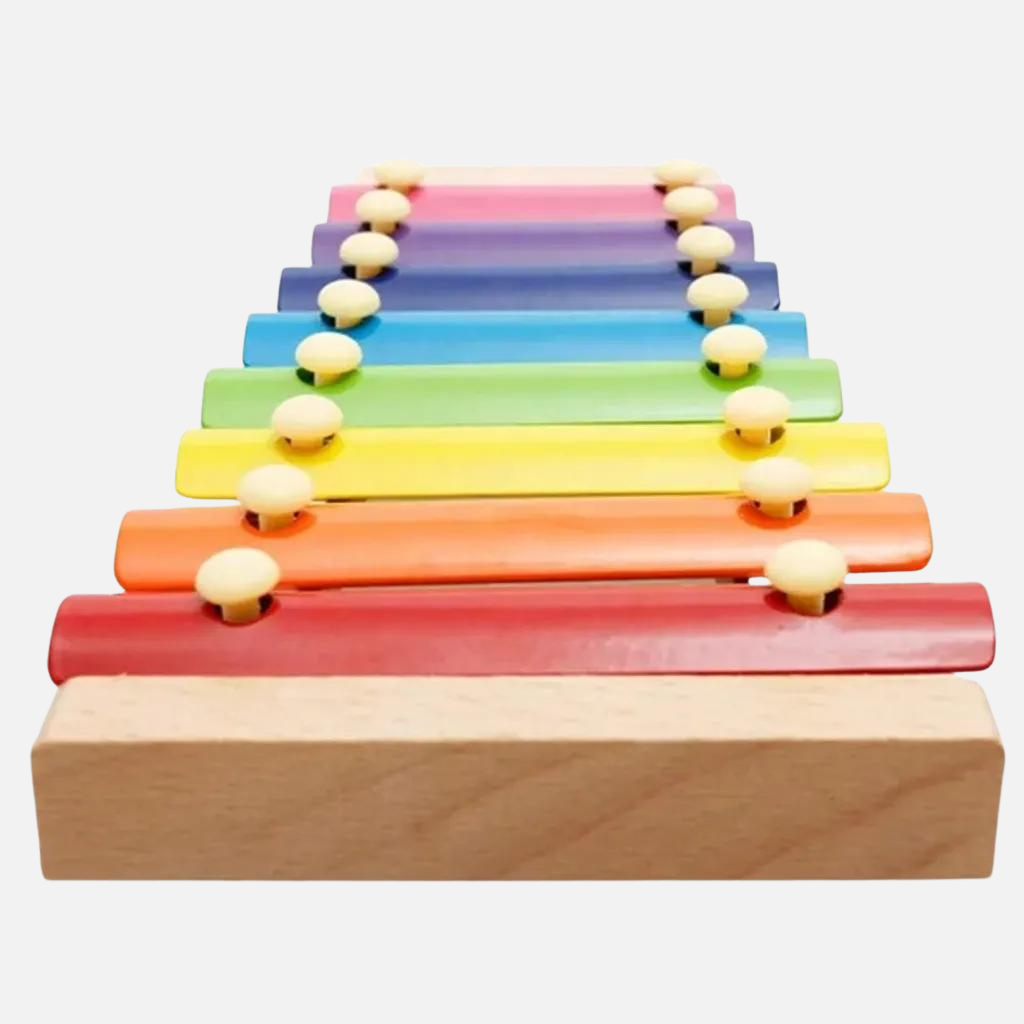 Wooden Xylophone Toy for Kids | Colorful Notes & Educational Play – Erenjoy