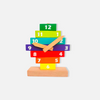 Erenjoy Wooden Montessori Stacking Clock