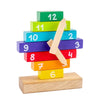 Erenjoy Wooden Montessori Stacking Clock