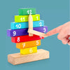 Erenjoy Wooden Montessori Stacking Clock