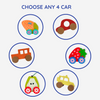 BYOB - Choose any 3 Fruits Car @ 499