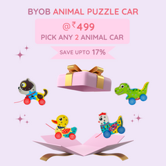 BYOB - Choose any 2 Animal Car @ 499
