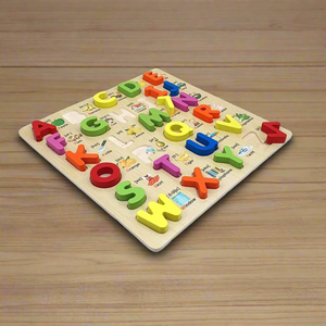 Montessori Magic: Alphabet & Visuals Board