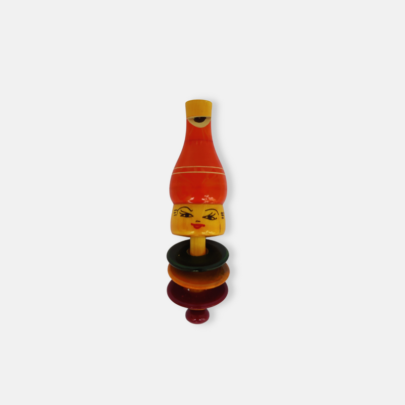 Erenjoy Wooden Colored Whistle Rattle