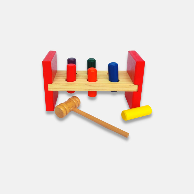 Erenjoy Wooden Hammer and Peg Toy