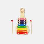 Small Guitar Shaped Xylophone - 5 Notes